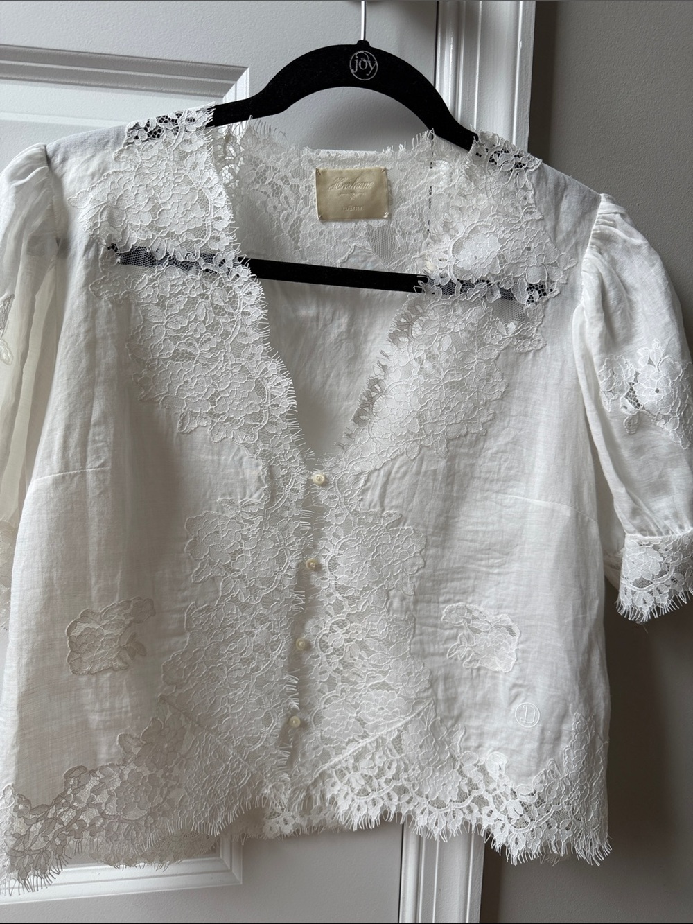 Doen White Lace blouse - Picture 11 of 11